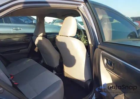 2015 Toyota Corolla L из США, поврежденный, VIN 5YFBURHE2FP179223